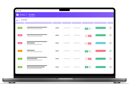 Desktop interface for complete platform access