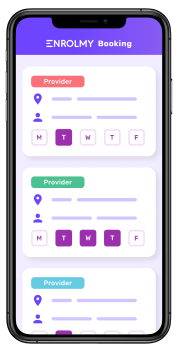 Mobile app for managing childcare operations